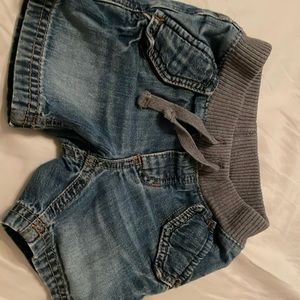 Baby Gap denim shorts.